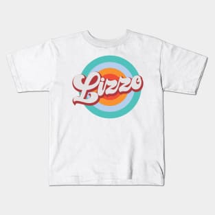 Color Circle With Name Lizzo Kids T-Shirt